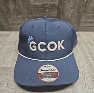 The GCOK Golf Course Country Club Imperial Snapback Rope Hat Cap